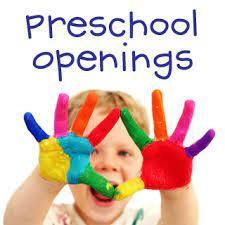 Preschool Openings at Lincoln School