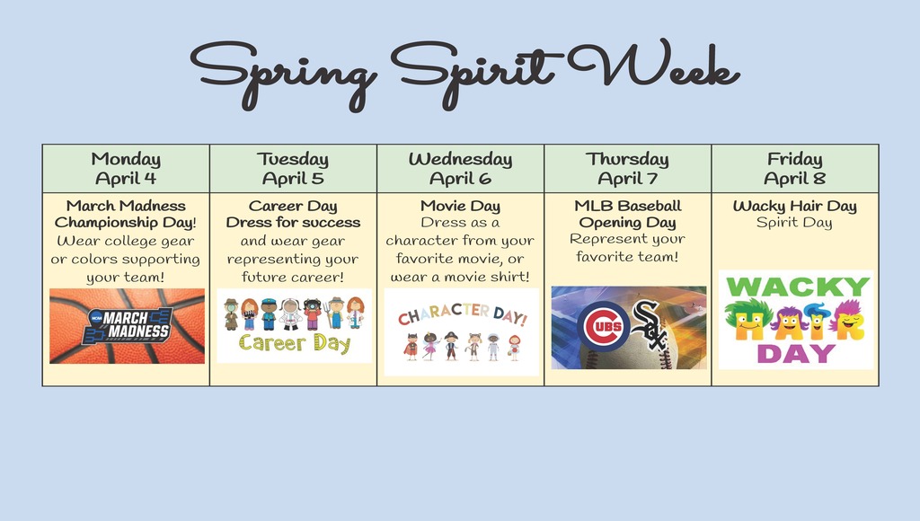 spring spirit week